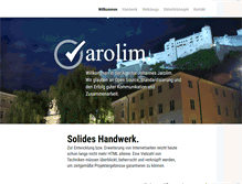 Tablet Screenshot of jarolim.com